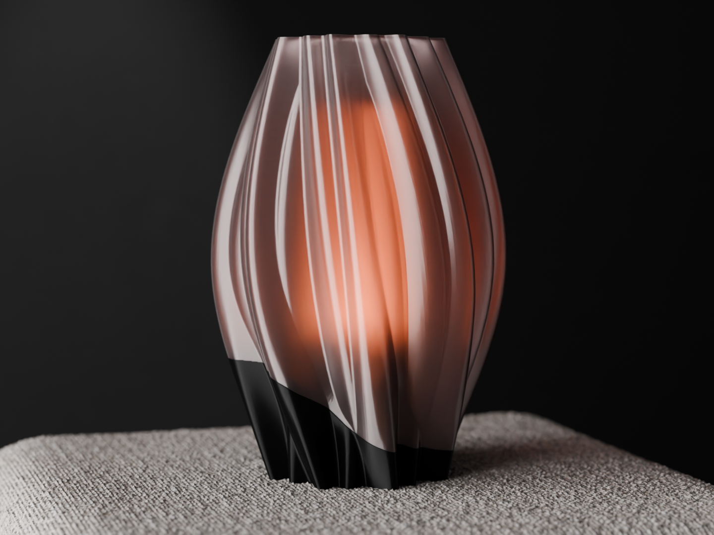 Organic Slice Lamp