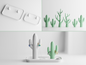 Jewelry Cactus Stand